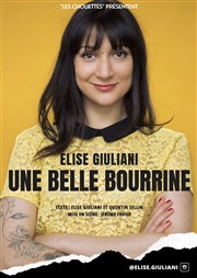 Elise Giuliani dans Une belle bourrine Théâtre BO Saint Martin Affiche