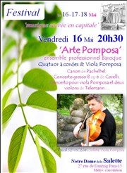 Quatuor à cordes & Viola Pomposa Eglise Notre Dame de la Salette Affiche