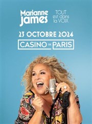 Marianne James dans Tout est dans la voix Casino de Paris Affiche