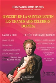 Les Grands Airs Célèbres d'Opéra pour Soprano et Ténor | Concert de la Saint-Valentin Eglise Saint Germain des Prs Affiche