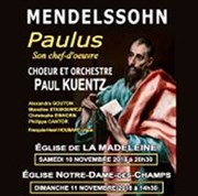 Mendelssohn Paulus Eglise de la Madeleine Affiche