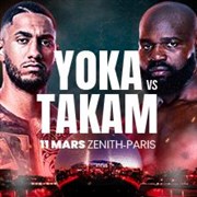 Tony Yoka VS Carlos Takam Znith de Paris Affiche