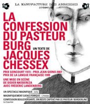 La Confession du Pasteur Burg La Manufacture des Abbesses Affiche