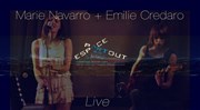 Marie Navarro + Emilie Credaro live Le 9me Ciel / Art Resto Affiche