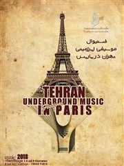 Teheran Underground Music Festival in Paris - Jour 3 Studio de L'Ermitage Affiche