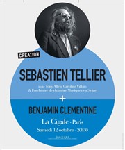 Sebastien Tellier + Benjamin Clementine | Confessions La Cigale Affiche
