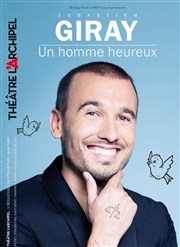 Sébastien Giray dans Un homme heureux L'Archipel - Salle 2 - rouge Affiche