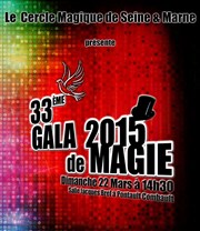 33ème Gala de magie |Par le Cercle Magique de Seine et Marne Salle Des Ftes Jacques Brel Affiche