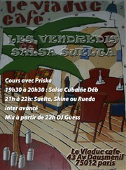 Les Vendredis Salsa Suelta avec Prisca au Viaduc ! Le Viaduc Caf Affiche