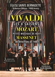 Les 4 saisons de Vivaldi et Petite Musique de Nuit de Mozart Eglise Sainte Bernadette Affiche