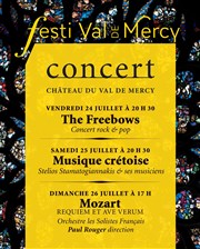 Quatuor The Freebows Chteau du Val de Mercy Affiche