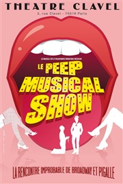 Le peep musical show Théâtre Clavel Affiche