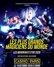 Mandrakes d'Or 2020 Casino de Paris Affiche