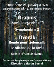 Brahms et Dvorak Grand amphithéâtre Henri Cartan du Campus d'Orsay Affiche