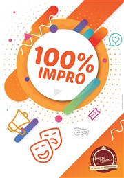 100% Impro ! Improvidence Avignon Affiche