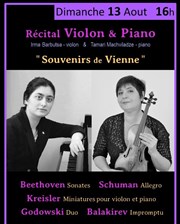 Récital Violon & Piano glise St Philippe du Roule Affiche