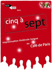 5 à 7 Cabaret d'improvisation Caf de Paris Affiche