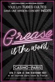 Grease is the word Casino de Paris Affiche
