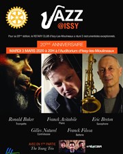 Jazz@Issy vingtième anniversaire Auditorium d'Issy-les-Moulineaux Affiche