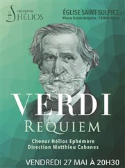 Requiem de Verdi Eglise Saint-Sulpice Affiche