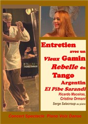 Entretien avec un vieux gamin rebelle du tango argentin Atelier des Ponchettes Affiche