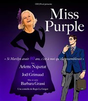 Miss Purple Thtre Darius Milhaud Affiche