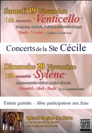 Concerts de la Ste Cécile Eglise Saint-Eugne Sainte-Ccile Affiche
