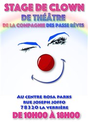 Stage de Clown de Théâtre Maison de Quartier Orly Parc Affiche