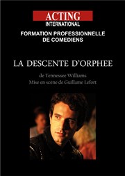 La descente d'Orphée Acting International Affiche