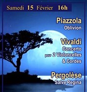 Vivaldi : Concerto & Pergolèse : Salve Regina Eglise Sainte Marie des Batignolles Affiche