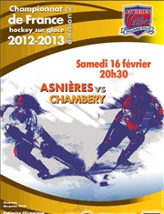 Hockey sur glace : Championnat de France Division 2 | Asnières vs Chambéry La patinoire Olympique d'Asnires Affiche