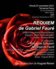 Requiem de Fauré Temple de Passy Affiche