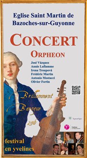 1er concert du festival Brillamment Baroque 2016 Eglise Saint Martin Affiche