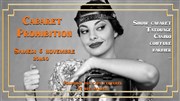 Soirée immersive : Cabaret Prohibition Pourquoi pas ? Caf Culturel Affiche