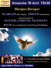 Concert de Musique Baroque pour Soprano, Contralto & Ensemble Eglise Notre Dame de la Salette Affiche