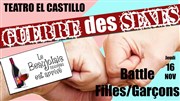 Soirée Guerre des Sexes - Battle Filles contre Garcons Teatro El Castillo Affiche