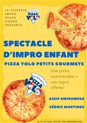 Pizza yolo petits gourmets Caf Paradize Affiche