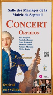 2ème concert du festival Brillamment Baroque 2016 Mairie de Septeuil Affiche