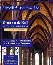 Camille Saint-Saëns : Oratorio de Noël Eglise Saint-Eugne Sainte-Ccile Affiche