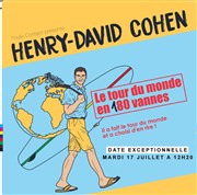 Henry-David Cohen dans Le tour du monde en 180 vannes Thtre le Palace - Salle 3 Affiche