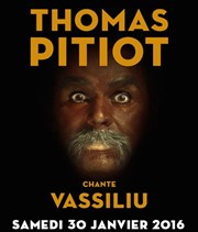 Thomas Pitiot chante Vassiliu Le Divan du Monde Affiche