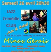 Minas Gerais : Brésil & jazz Jazz Comdie Club Affiche