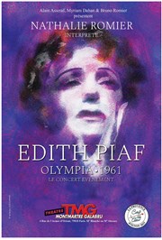 Piaf : Olympia 61 Thtre Montmartre Galabru Affiche