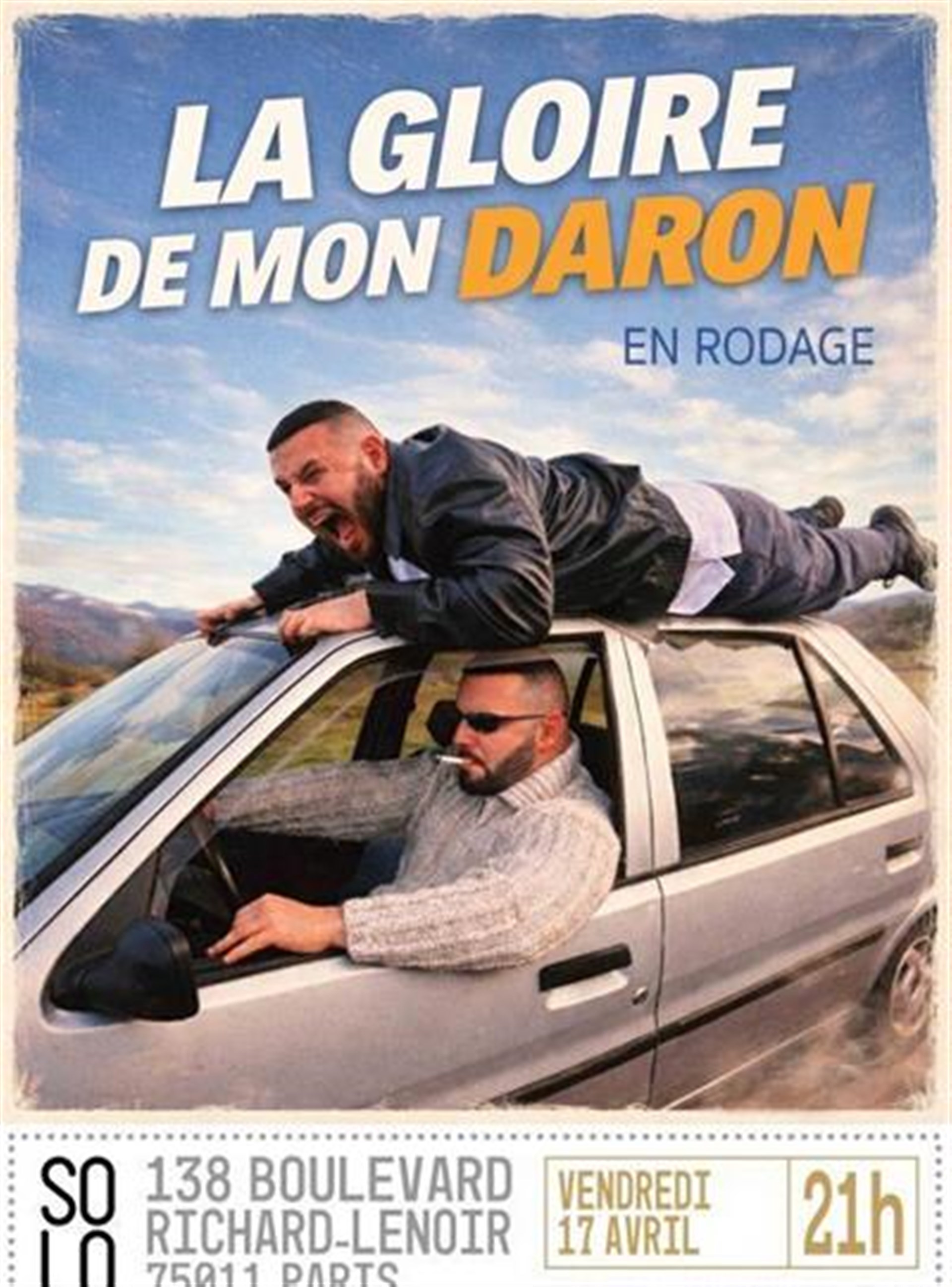 Enzo Tarantini dans La Gloire de mon Daron