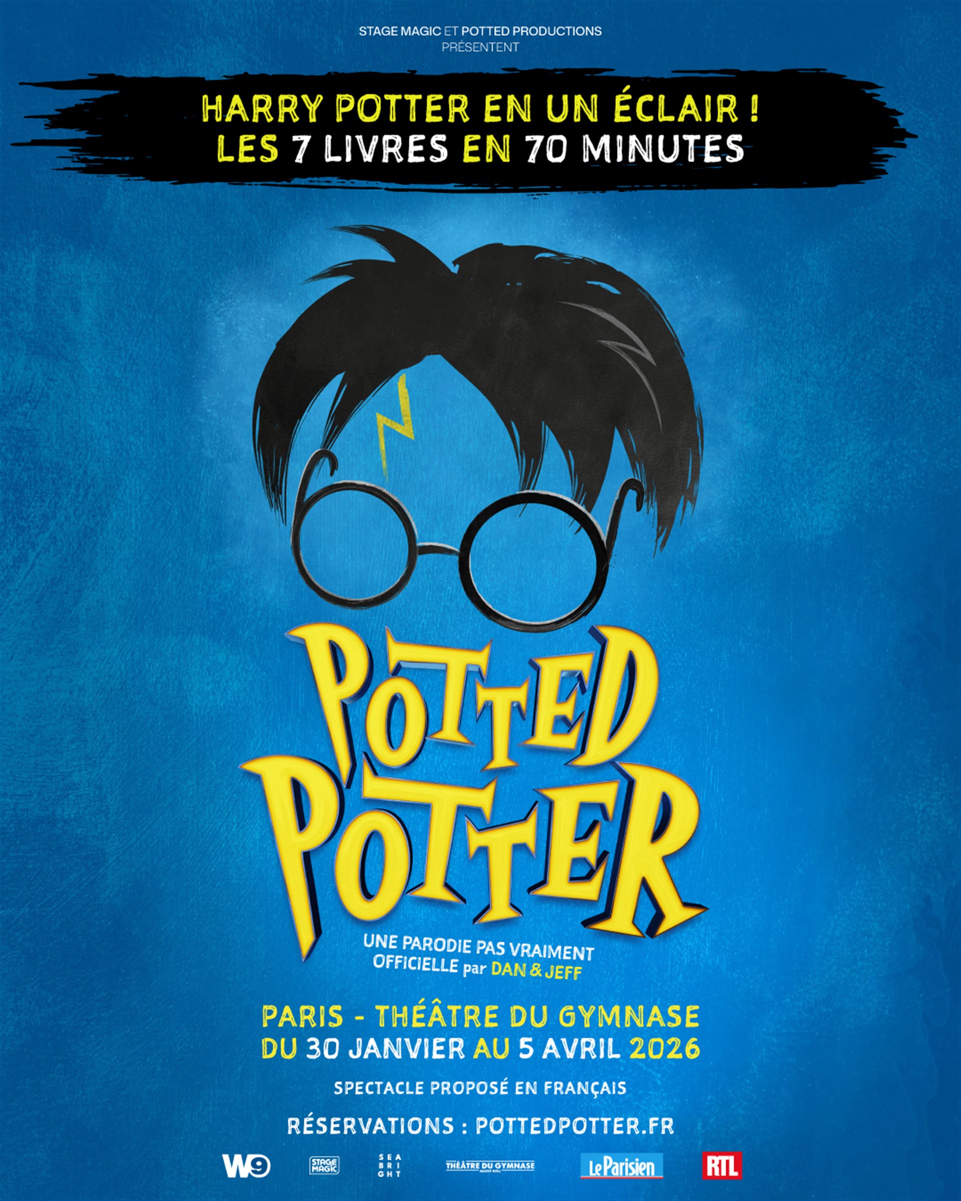 Affiche du spectacle Potted Potter