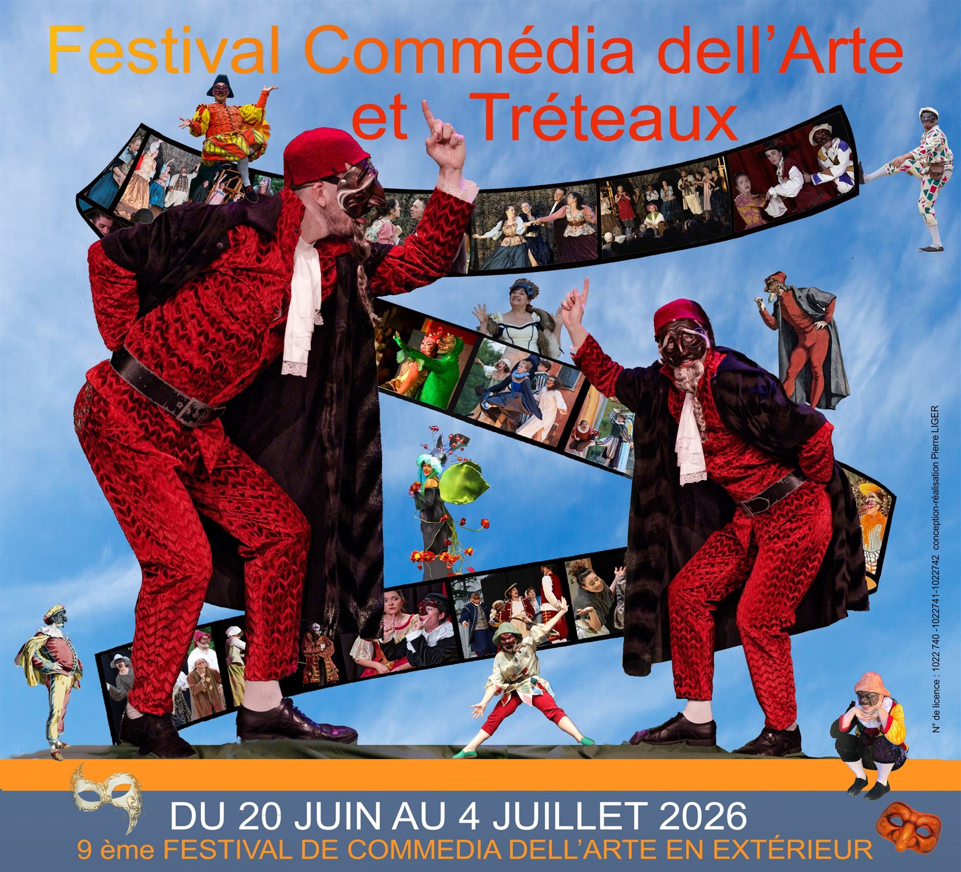 La Folie d'Isabelle Festival De Commedia Dell'arte, 9ème Edition