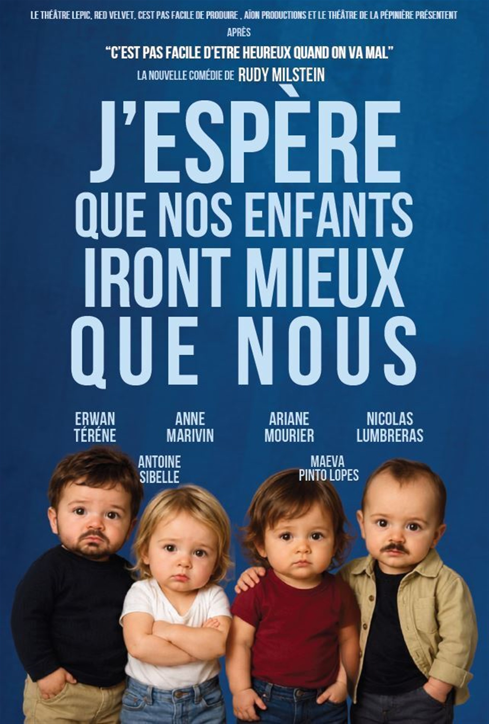 J'espère que nos enfants iront mieux que nous