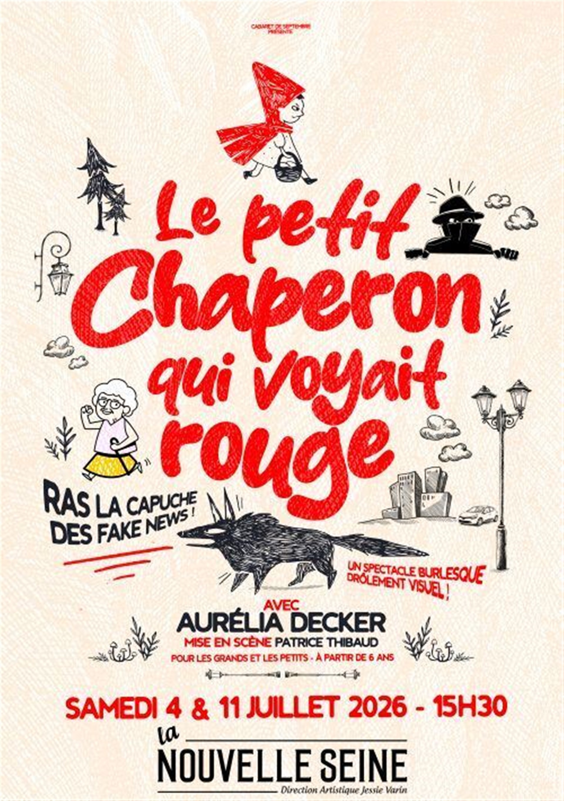 Le Petit Chaperon qui voyait rouge