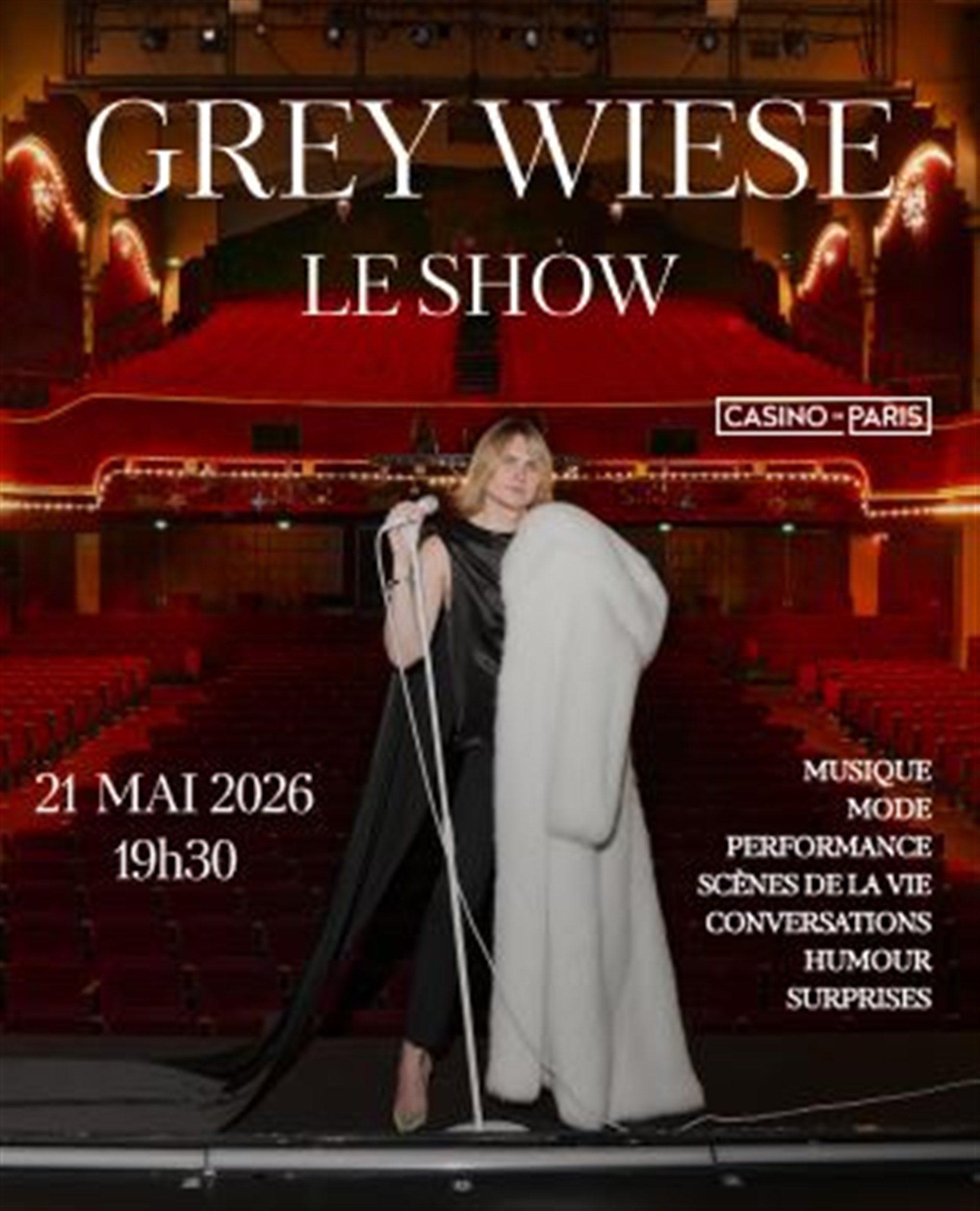 Grey Wiese le show