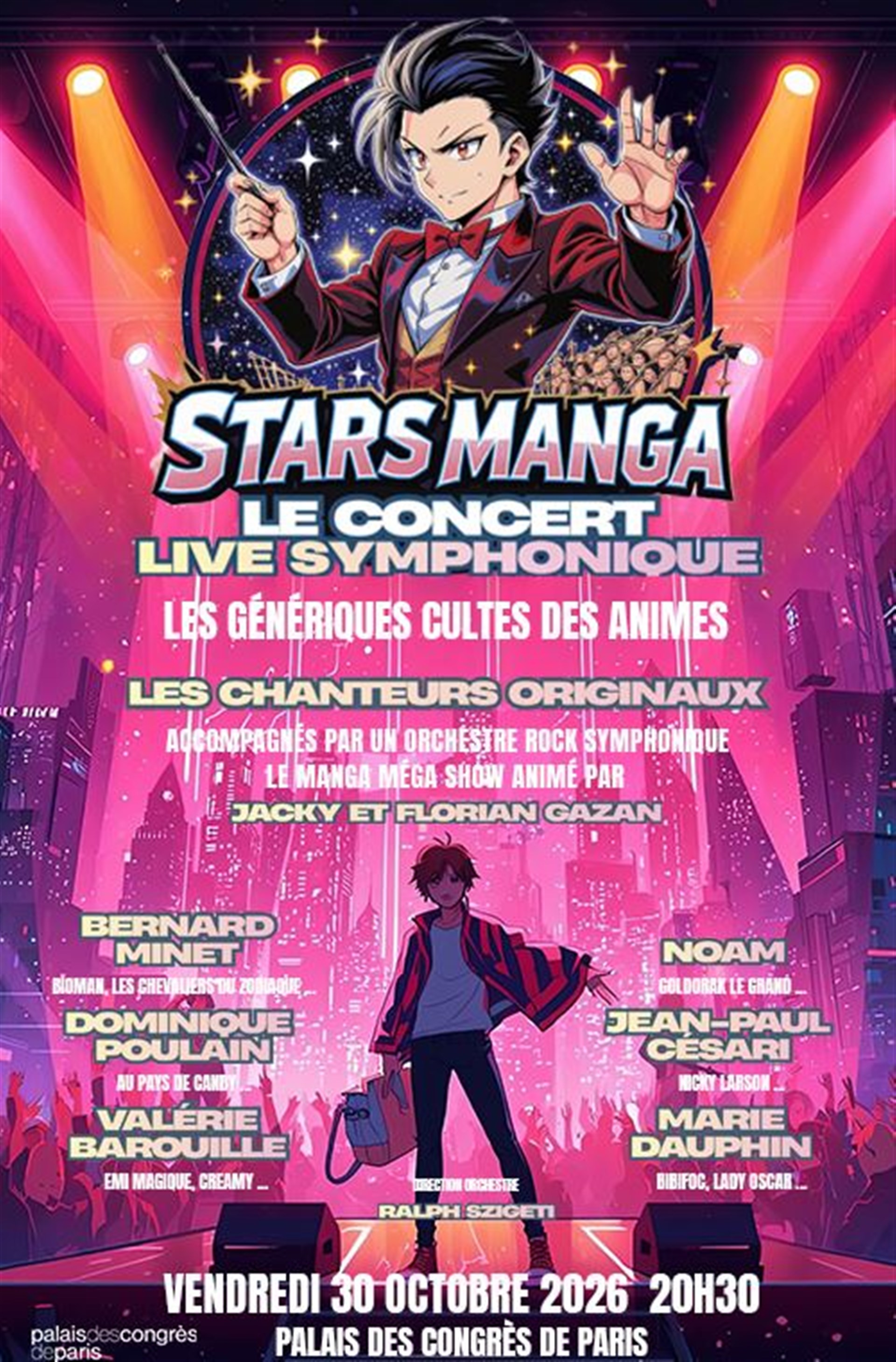 Stars Manga, le concert live symphonique